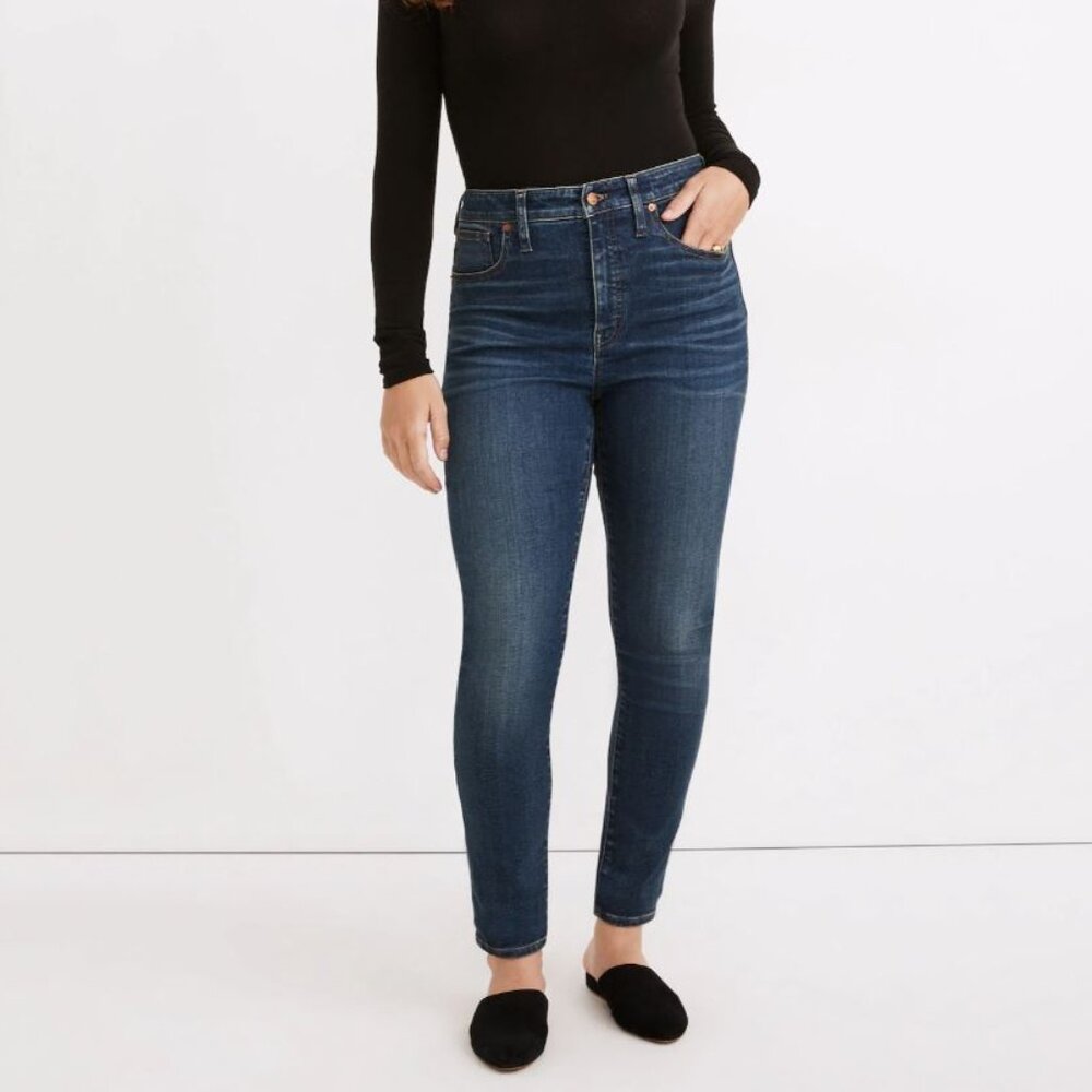 Madewell | Curvy High Rise Skinny Jeans in Lanette Wash | Size 27